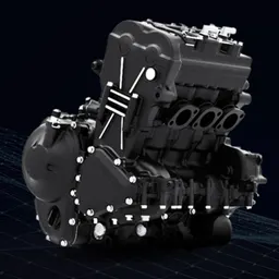 Motor tricilíndrico