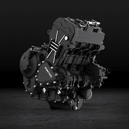 Motor tricilíndrico